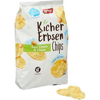 Lorenz Snack World Kichererbsenchips Sour Cream & Onion, 12 x 85g