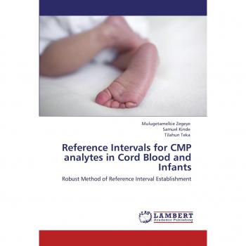 Reference Intervals for CMP analytes in Cord Blood and Infants