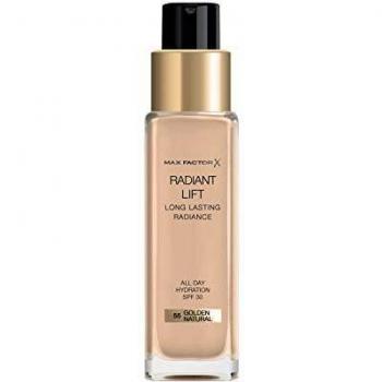 Max Factor Radiant Lift Foundation mit Hyaluronsäure, 55 Golden Natural, 30 ml
