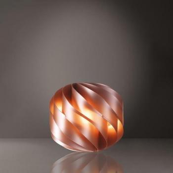 Lámpara de Mesa Línea Zero Cobre 25x23 cm