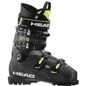Chaussures de ski Edge LYT 110 en noir et jaune