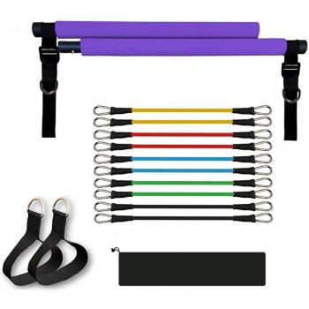 Barra de entrenamiento ajustable para Pilates y ejercicios en casa