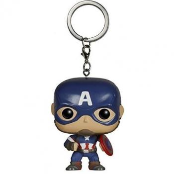 FUNKO POP CAPTAIN AMERICA – Porte‑Clés Avenger
