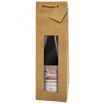 Bolsa de Regalo para Botella con Ventana 38cm