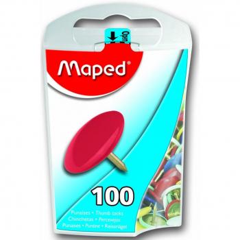 Punaises Maped, recouvertes de plastique, diamètre 10 mm