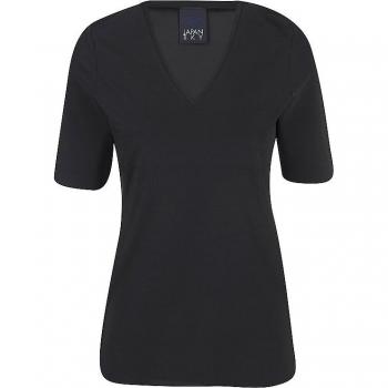 Japan TKY Damen T-Shirt LYO Schwarz Größe XL