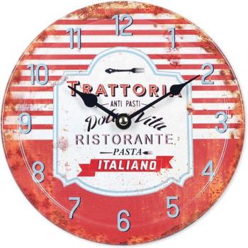 MDF Clock 20 cm – Reloj de Pared Retro