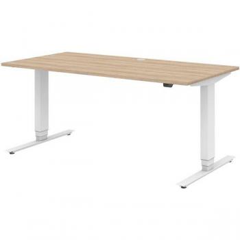 Bureau ergonomique électrique « Direct Office 2 » 160 cm, finition chêne sonoma