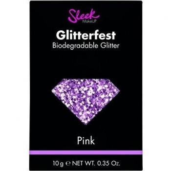 Schnell-Setzender Biodegradierbarer Glitter (Pink, 10 g)