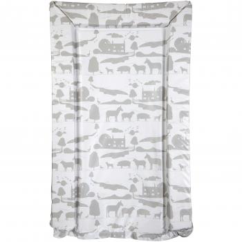 East Coast Nursery Farm Chic Grey Changing Mat, Multi-Use