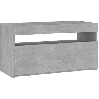Meuble multimédia avec éclairage LED 75 x 35 x 40 cm