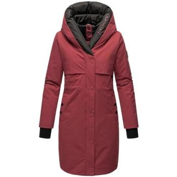 Cappotto Navahoo Snowelf Rosso Carminio/Nero
