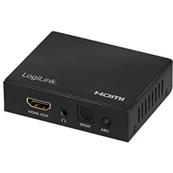LogiLink HD0055 4K HDMI Audio Extractor with 2CH/5.1CH Support