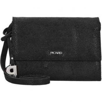 Picard Auguri Slim Black Leather Tote