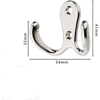 Double Headed Hanger for Towels and Keys