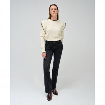 Jeans Donna Boot Cut Nero