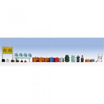 HO Scale Railroad Station Components – 14810