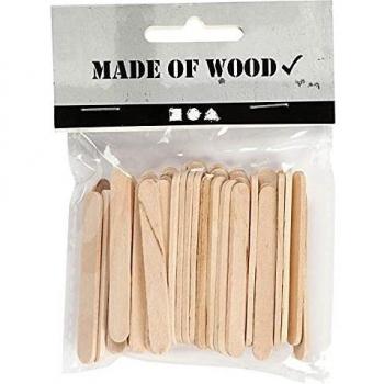 Bâtonnets de glace naturel 5,5 cm 6 mm 50 pièces