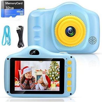 Cámara para Niños 12MP HD con Pantalla de 3.5 Pulgadas