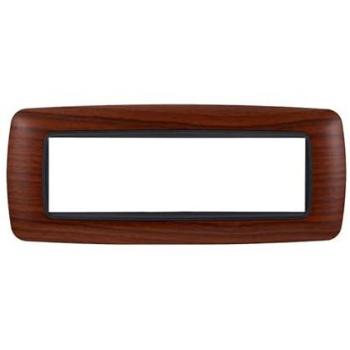 Plaque Plastique Arrondie 7 Modules Ettroit Bruyère