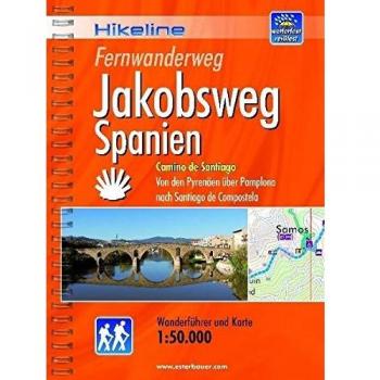Hikeline Fernwanderweg Jakobsweg Spanien 920 km: Camino de Santiago