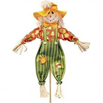 VERDEMAX Spaventapasseri Tradizionale Figure Mistes in Box Orto E Giardino, Multicolore, Unica