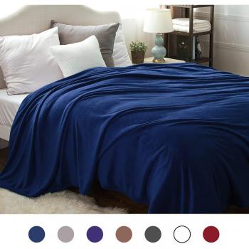 Fluffy Warm Flannel Bedspread Queen