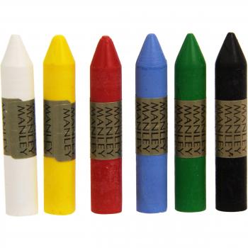 Set di 6 Candele Colorate Manley per Bambini