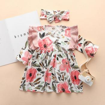 Robe à Manches Longues pour Bébé Fille