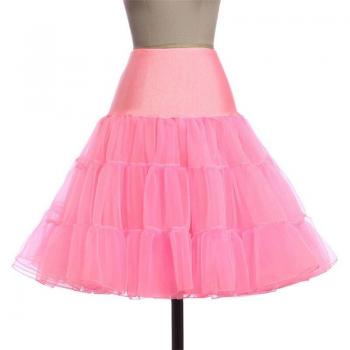 Tutu court en organza pour style Rockabilly