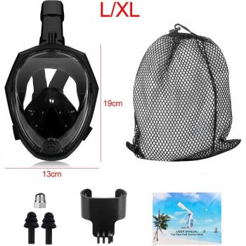 Underwater Full Face Snorkel Mask