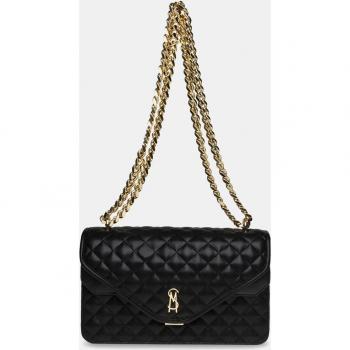 Bandolera de Cadena Negra Acolchada Steve Madden