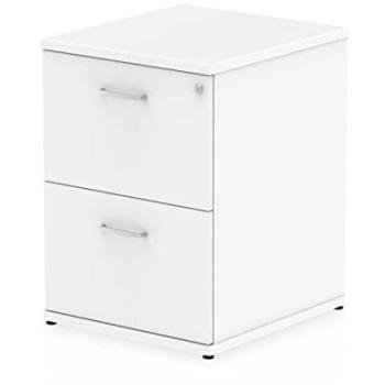 Impulse Filing Cabinet 2 Drawer White