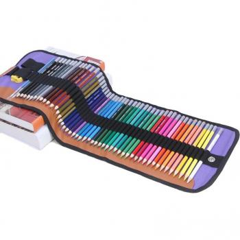 48-Color Wooden Lead Watercolor Pencils