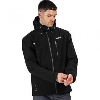 Regatta Men's Black Magnet Birchdale Breathable Jacket XL