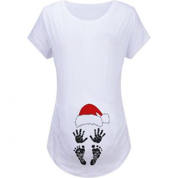 Estampado Navideño para Señoras Embarazadas