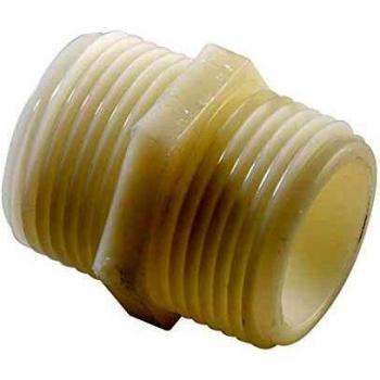 Raccord pour pompe en polyamide alimentaire avec mamelon mâle de 26 x 34 mm, couleur vert Cap