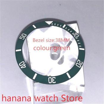 BLIGER 38mm Yellow Rotating Bezel for 40mm Men's Watch