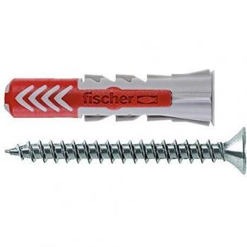 Tacos y tornillos DuoPower 5x25 mm, 35 unidades