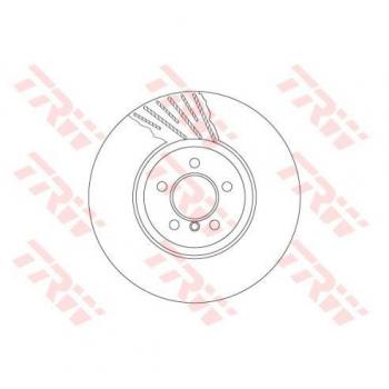 TRW DF6614S Keramische Bremsscheibe