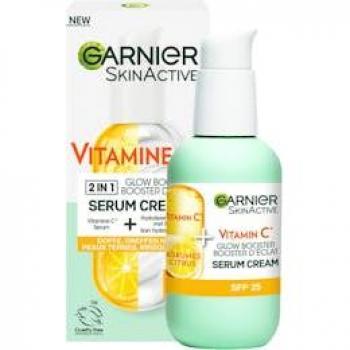 Garnier SkinActive Serumcreme mit Vitamin C* und SPF 25