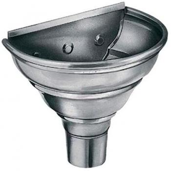Vaso Zinc Medio Redondeado 100 mm