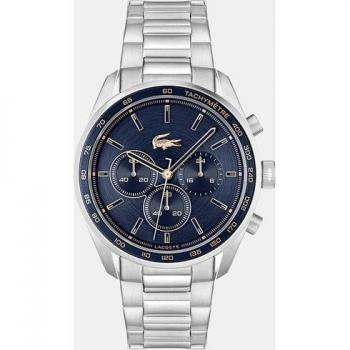 Montre Homme Lacoste Boston 2011380 Chronographe Acier Argent