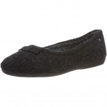 Romika Lucille 01 Damen Hausschuhe, Schwarz, 38 EU