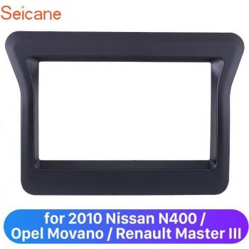 Seicane 2 Din Stereo Dash Kit for Nissan N400, Opel Movano, Renault Master III