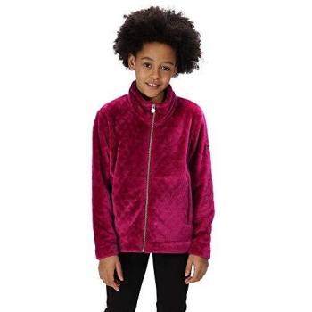 Regatta Kerala Kids Fleece in Rot, XXL‑S, Vollverschluss – Beetroot