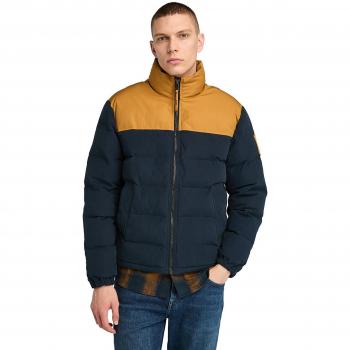 Timberland Welch Mountain Puffer Jacket, Wheat Boot/Dark Sapphire, Male, 2XL