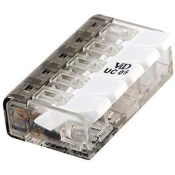 Connecteur Automatique Rigide à Levier 5 Fils 2.5mm² (Sachet de 25) SIB ADR P07315