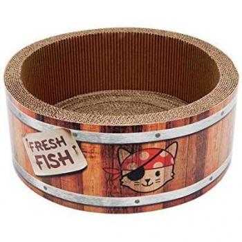 Catit Katzenpiraat – Karton-Kratzkasten, 42 cm
