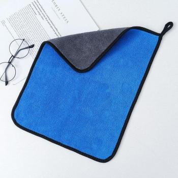 Paño de lavado de coche YADA INS, 30x30 cm, polar de coral grueso